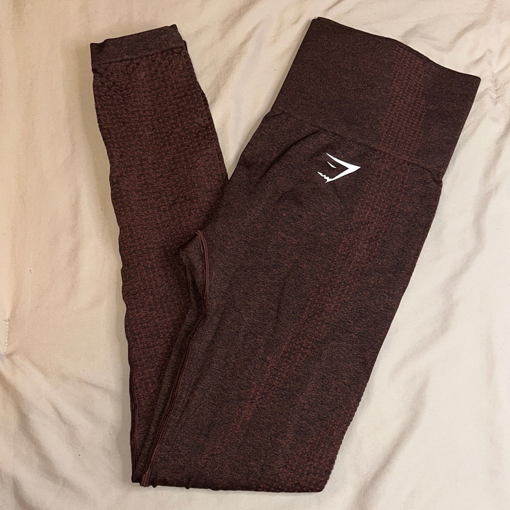 Gymshark Maroon Vital Leggings